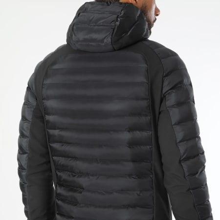 Comme Des Loups - Hooded Puffer Jacket Colorado Black