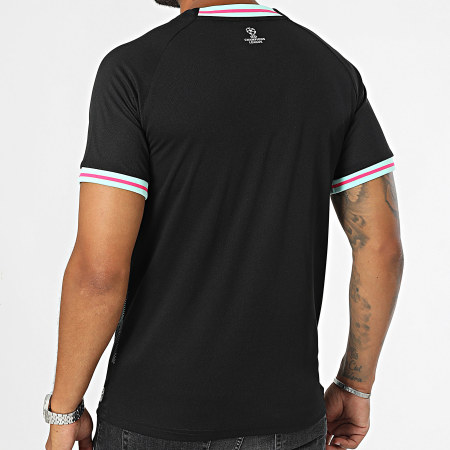 Foot - Camiseta Sublime Pro Cuello en V UCL24001C Negro Verde claro Rosa