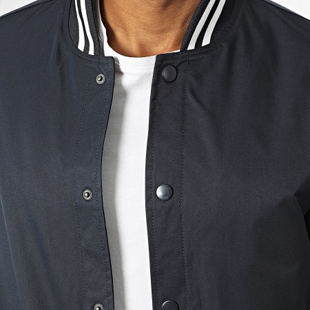 Frilivin - Chaqueta bomber azul marino