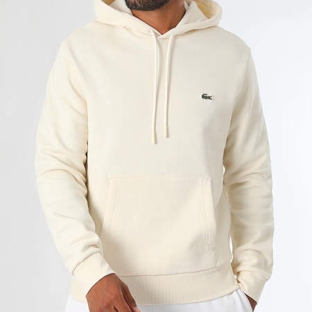 Lacoste Beige Lacoste Live Sweat Sweatshirt Classic Fit