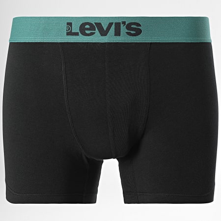 Levi's - Lot De 2 Boxers 701227428 Noir Turquoise