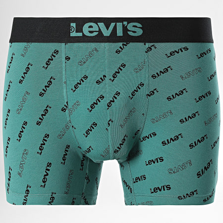 Levi's - Set van 2 boxershorts 701227428 Zwart Turquoise