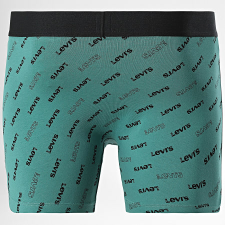 Levi's - Lot De 2 Boxers 701227428 Noir Turquoise