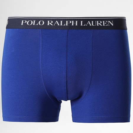 Polo Ralph Lauren - Lot De 3 Boxers Bleu Roi Bleu Marine Rouge