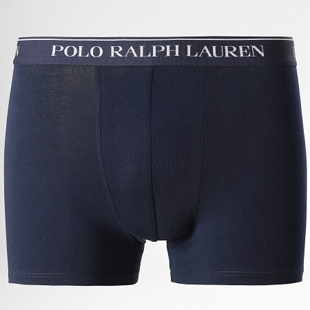 Polo Ralph Lauren - Set van 3 Koningsblauwe Marine Rode Boxershorts