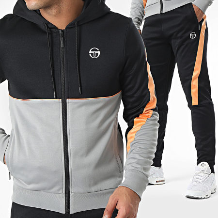 Sergio Tacchini - Ensemble De Survetement Diagonalley 40779 Noir Gris