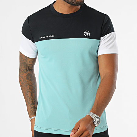 Sergio Tacchini - Prave Camiseta 40845 Azul Marino Blanco Claro