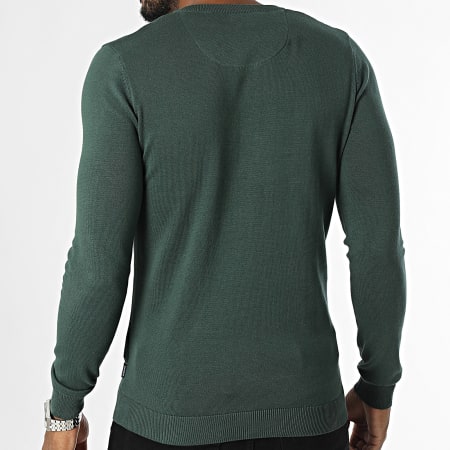 Tiffosi - Jersey con cuello de pico Boston 10041566 Verde oscuro