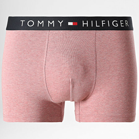 Tommy Hilfiger - Lot De 3 Boxers Print 3399 Rouge Chiné Rouge Clair Chiné