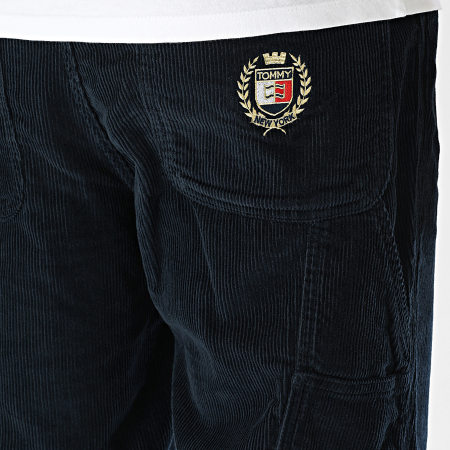 Tommy Jeans - Pantaloni skater Carpenter 0454 blu navy