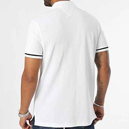 Tommy Hilfiger - Polo a maniche corte Under Placket Detail 3199 Bianco