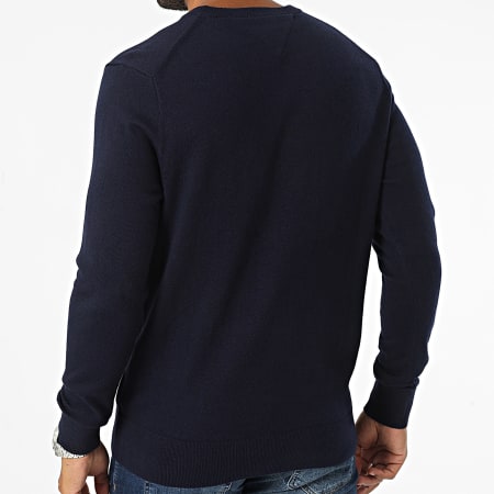 Tommy Hilfiger - Maglione Pima Cotone Organico Cashmere 8046 Navy