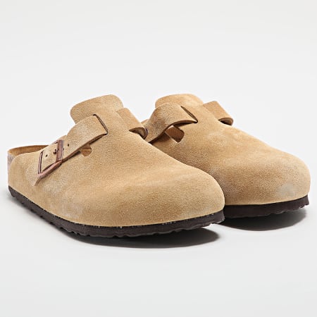 BIRKENSTOCK - Sandalias Boston BS Latte Cream