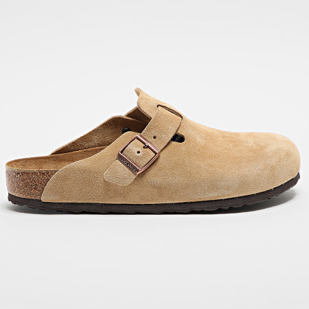 BIRKENSTOCK - Sandali Boston BS Latte Cream