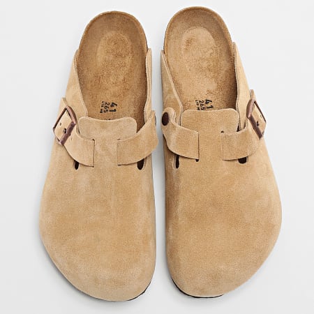 BIRKENSTOCK - Sandalias Boston BS Latte Cream