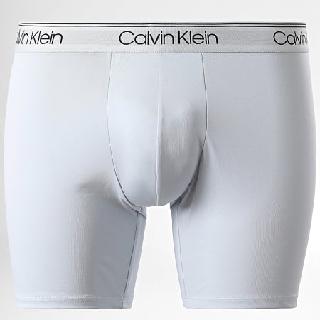 Calvin Klein - Juego de 3 calzoncillos bóxer NB2570A Gris claro Azul