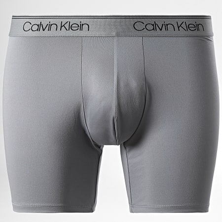 Calvin Klein - Lot De 3 Boxers NB2570A Gris Clair Bleu Gris