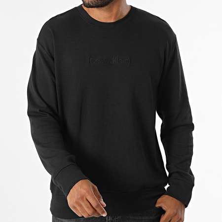 Calvin Klein - Sudadera con cuello redondo NM2708E Negro