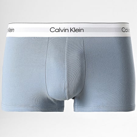 Calvin Klein - Set di 3 boxer NB3967A Grigio erica Azzurro Navy