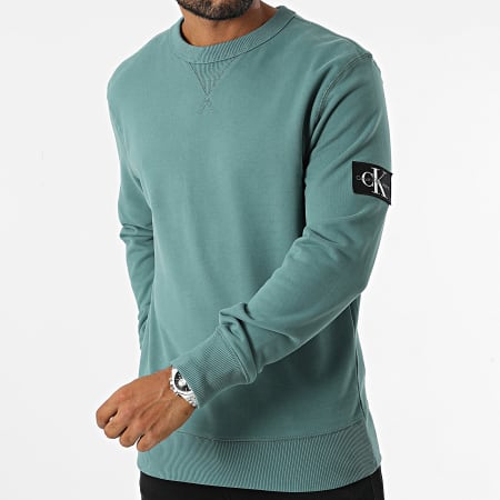 Calvin Klein - Ronde hals Sweat 3426 Groen