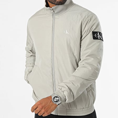 Calvin Klein - Veste Zippée 5592 Gris Clair