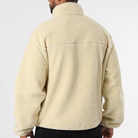 Calvin Klein - Sudadera Sherpa Zip 6679 Beige