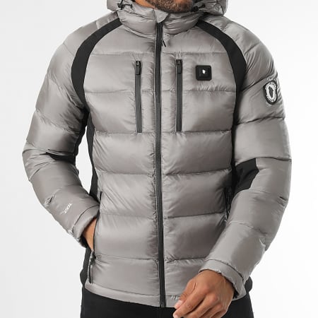 Comme Des Loups - Doudoune Chauffante Capuche Avoriaz Gris