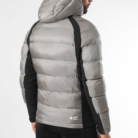 Comme Des Loups - Doudoune Chauffante Capuche Avoriaz Gris