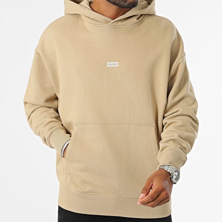 Hugo Blue - Sweat Capuche Nazardo 50510724 Beige