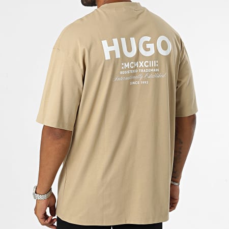 Hugo Blue - Maglietta oversize 50509776 Beige