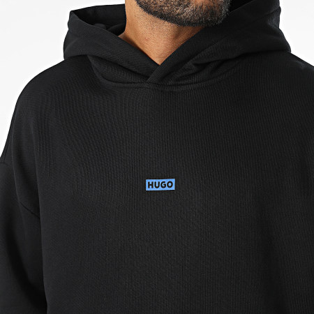 Hugo Blue - Sweat Capuche Nazardo 50510724 Noir