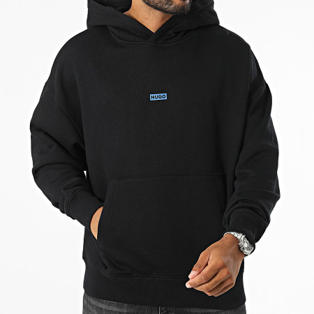 Hugo Blauw - Nazardo Hoodie 50510724 Zwart