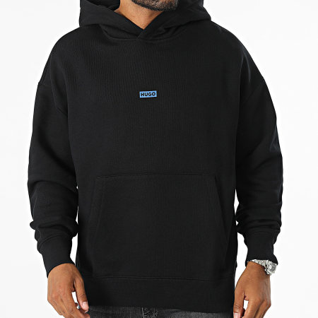 Hugo Blue - Sweat Capuche Nazardo 50510724 Noir