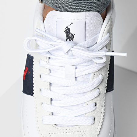 Polo Ralph Lauren - Sneakers Court Vulc II Bianco Navy Rosso