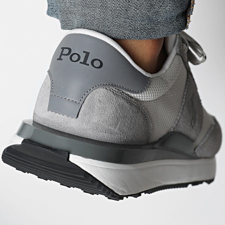 Polo Ralph Lauren - Zapatillas Train 89 Gris Plata