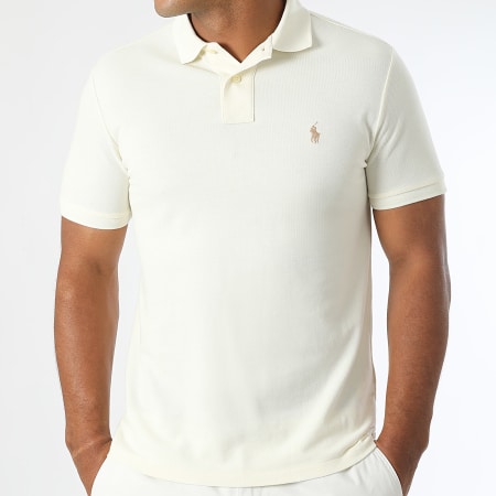 Polo Ralph Lauren - Polo personalizado de manga corta Original Player Beige