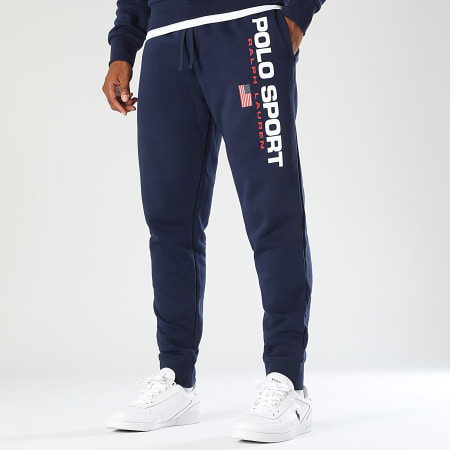 Polo Sport Ralph Lauren - Pantalon Jogging Logo Sport Bleu Marine