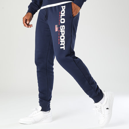 Polo Sport Ralph Lauren - Pantalon Jogging Logo Sport Bleu Marine