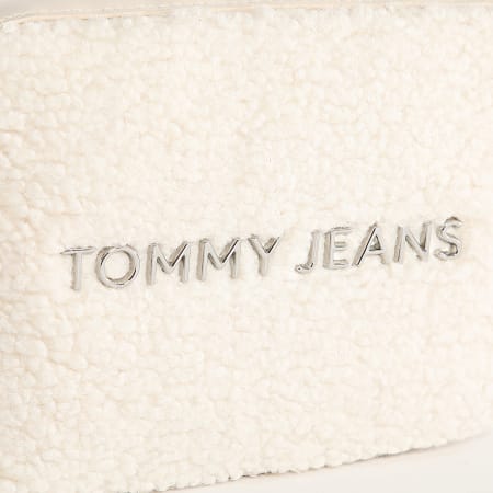 Tommy Jeans - Essentiële Must Cameratas Sherpa 6493 Beige Handtas