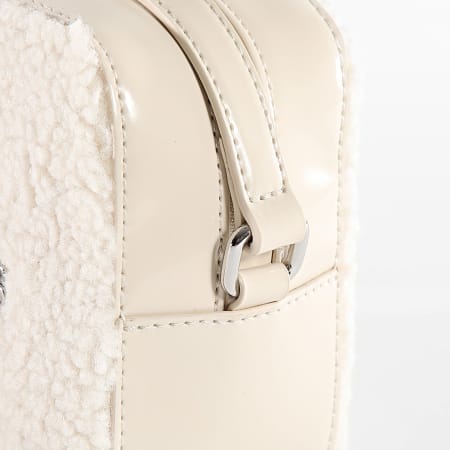 Tommy Jeans - Essentiële Must Cameratas Sherpa 6493 Beige Handtas