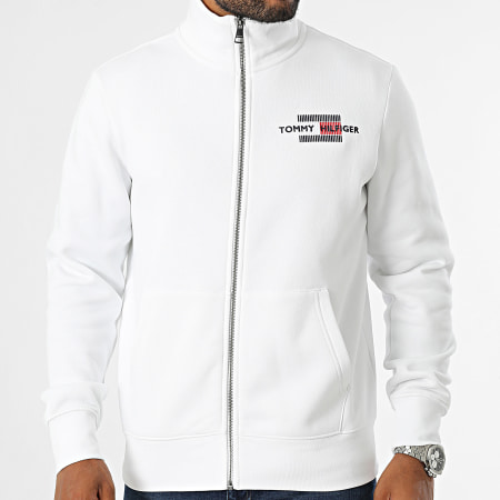 Tommy Hilfiger - Sweatshirt met rits 5539 Wit