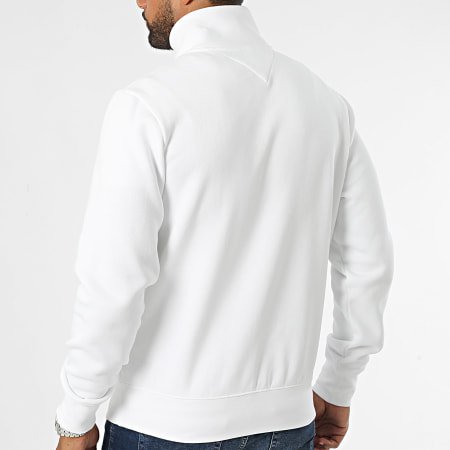 Tommy Hilfiger - Sweat Zippé Flag Embro 5539 Blanc