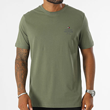 Tommy Hilfiger - Stack 6500 Camiseta verde caqui