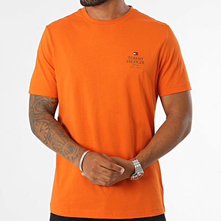 Tommy Hilfiger - T-shirt Stack 6500 Oranje