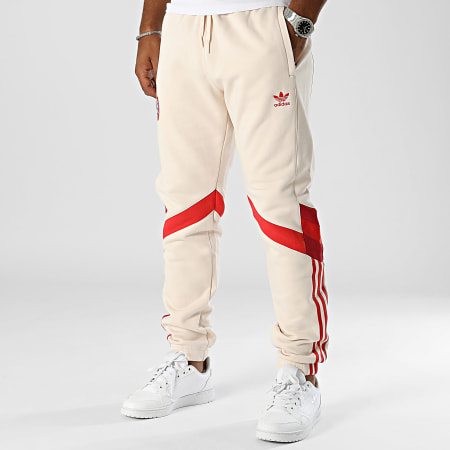 Adidas Originals - Bayern München IS6510 Beige Geband Joggingbroek