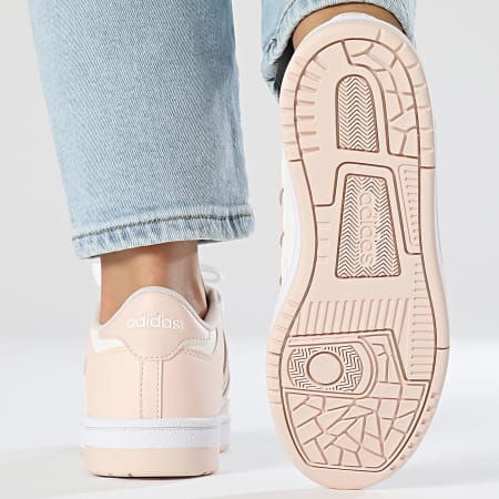 Adidas Sportswear - Baskets Femme Rapid Court Low W JP5251 Wonder Quartz Cloud White Footwear White