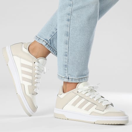 Adidas Sportswear - Baskets Femme Rapid Court Low W JP5252 Aluminium Cloud White Footwear White