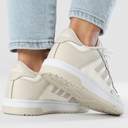 Adidas Sportswear - Baskets Femme Rapid Court Low W JP5252 Aluminium Cloud White Footwear White