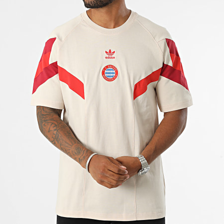 Adidas Originals - Bayern München Voetbal T-shirt IS6514 Beige