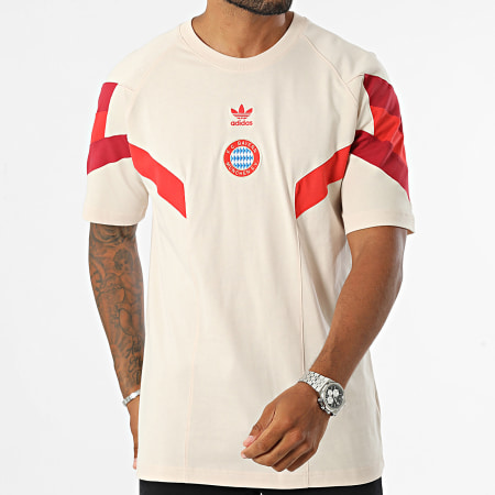 Adidas Originals - Bayern München Voetbal T-shirt IS6514 Beige